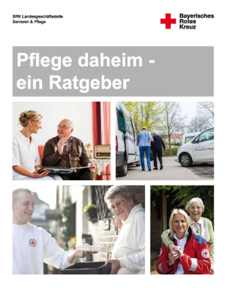 Ratgeber des BRK "Pflege daheim"